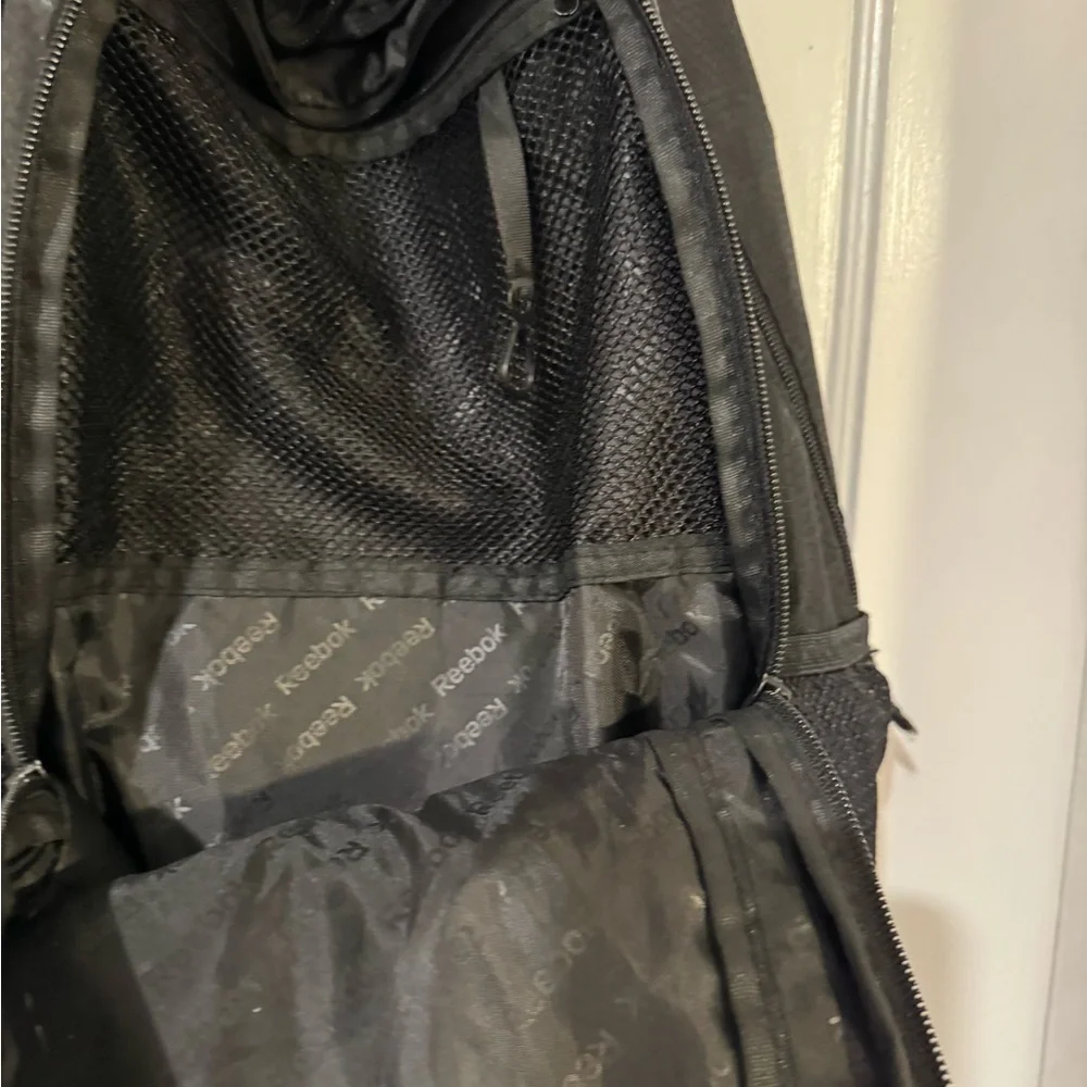 Reebok black backpack